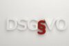 Dsgvo“ (deutsch für DSGVO – Allgemeine Datenschutzverordnung) mit rot hervorgehobenem „s“, das einen Fokus auf Sicherheit oder einen bestimmten Aspekt der Verordnung symbolisiert.
