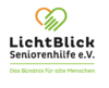 Logo der „lichtblick seniorenhilfe e.v.“, das die Unterstützung und Fürsorge für ältere Menschen symbolisiert, mit einem Herz und einer Hand eines Betreuers, das ihr Engagement als Bündnis für ältere Menschen bekräftigt.