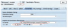 Screenshot einer Schnittstelle einer Finanz- oder Verwaltungssoftware, die Details zur Pfändung anzeigt. Sie enthält Felder für Pfändungsart, Betrag, Währung und spezielle Einstellungen im Zusammenhang mit prozentualen Zuweisungen für Unterhaltsansprüche, die mit roten Kreisen markiert sind.