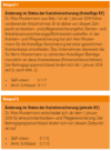 Das Bild zeigt zwei Beispiele für Briefe zu Änderungen des Sozialversicherungsstatus, beide adressiert an Dr. Max Mustermann. In den Briefen wird auf Änderungen der Kranken- und Pflegeversicherungsbeiträge ab dem 1. Januar 2019 eingegangen.