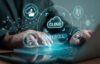 Konzept von Payroll und Cloud